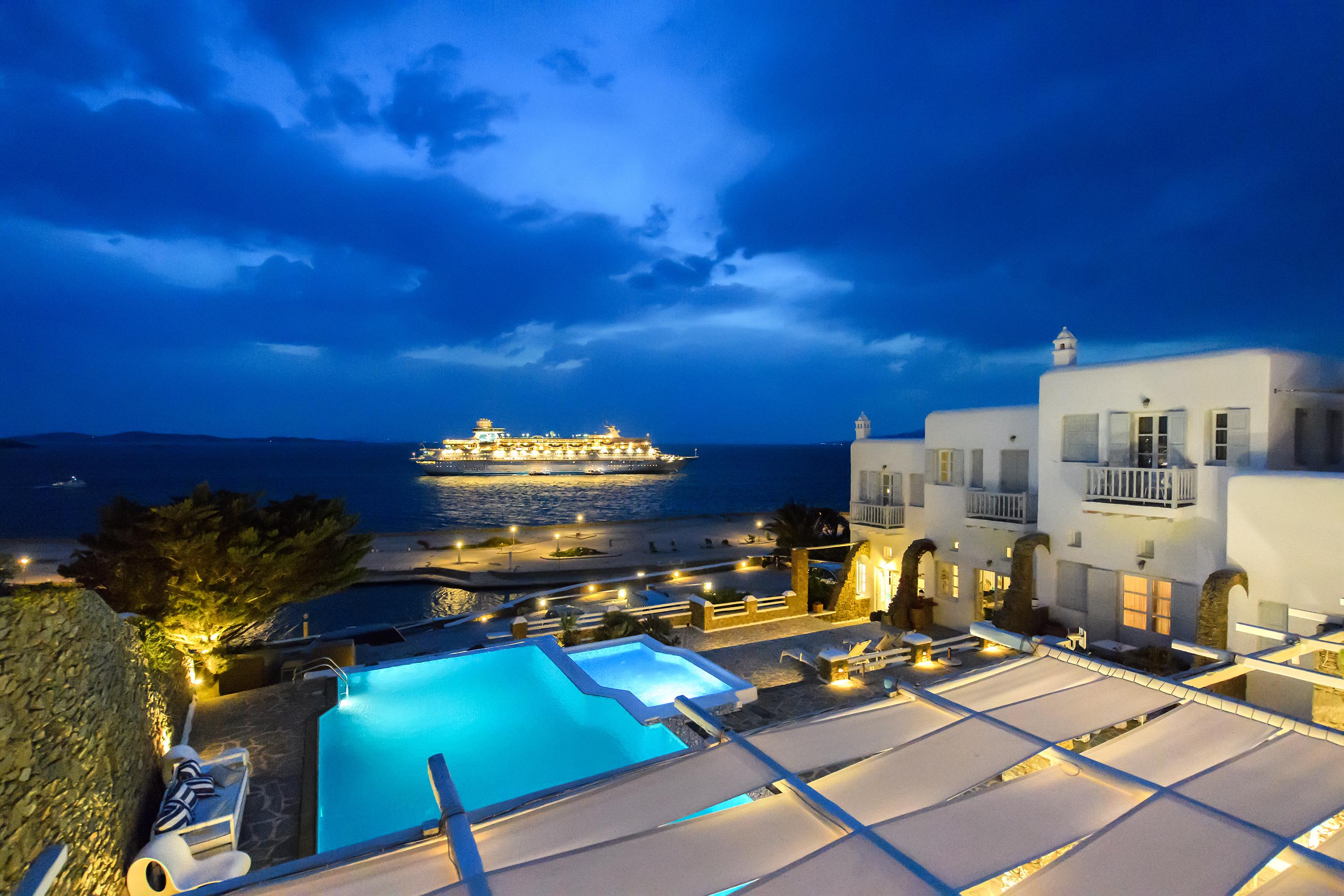 อปาเนมา รีสอร์ต Hotel Mykonos Town ภายนอก รูปภาพ