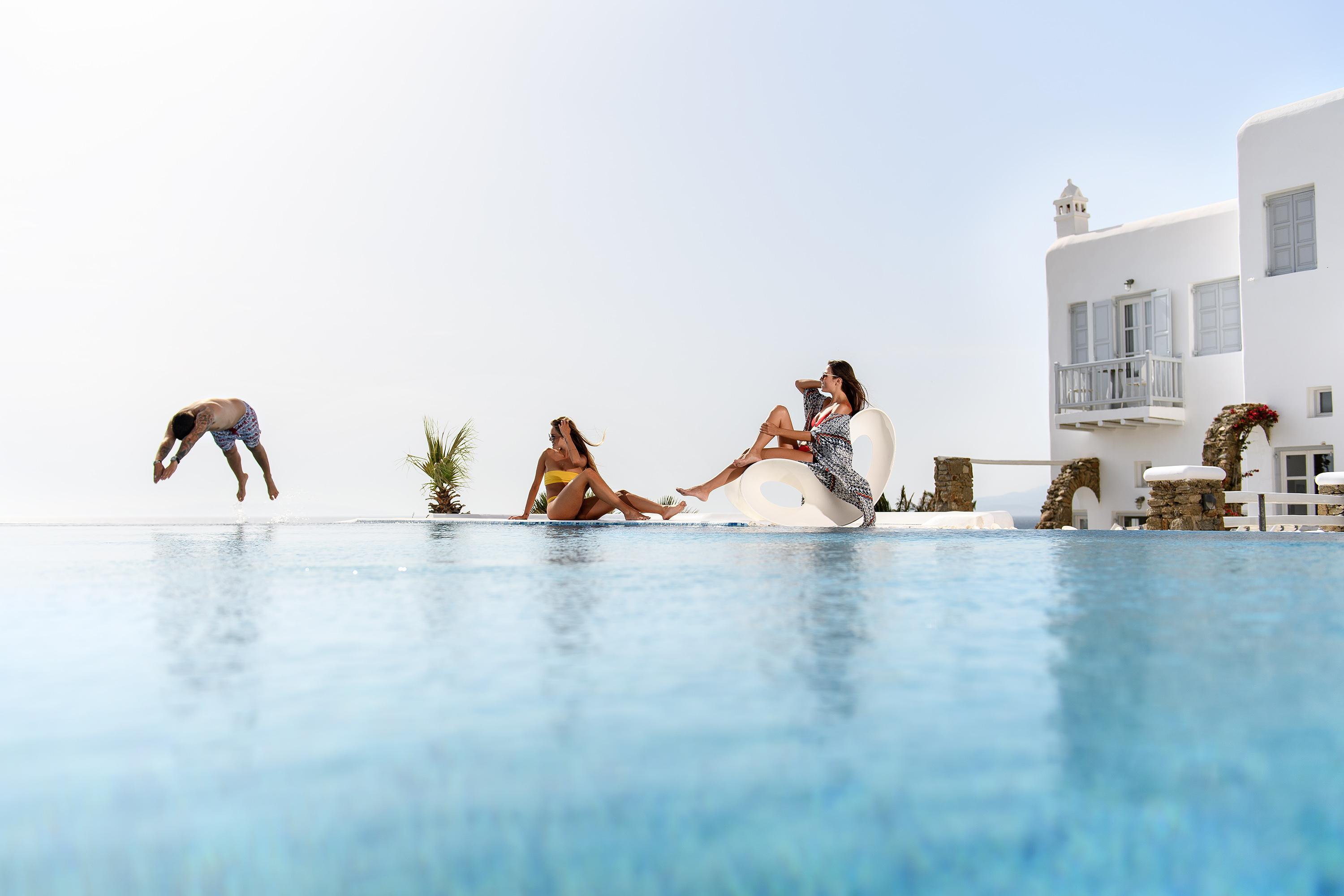 อปาเนมา รีสอร์ต Hotel Mykonos Town ภายนอก รูปภาพ